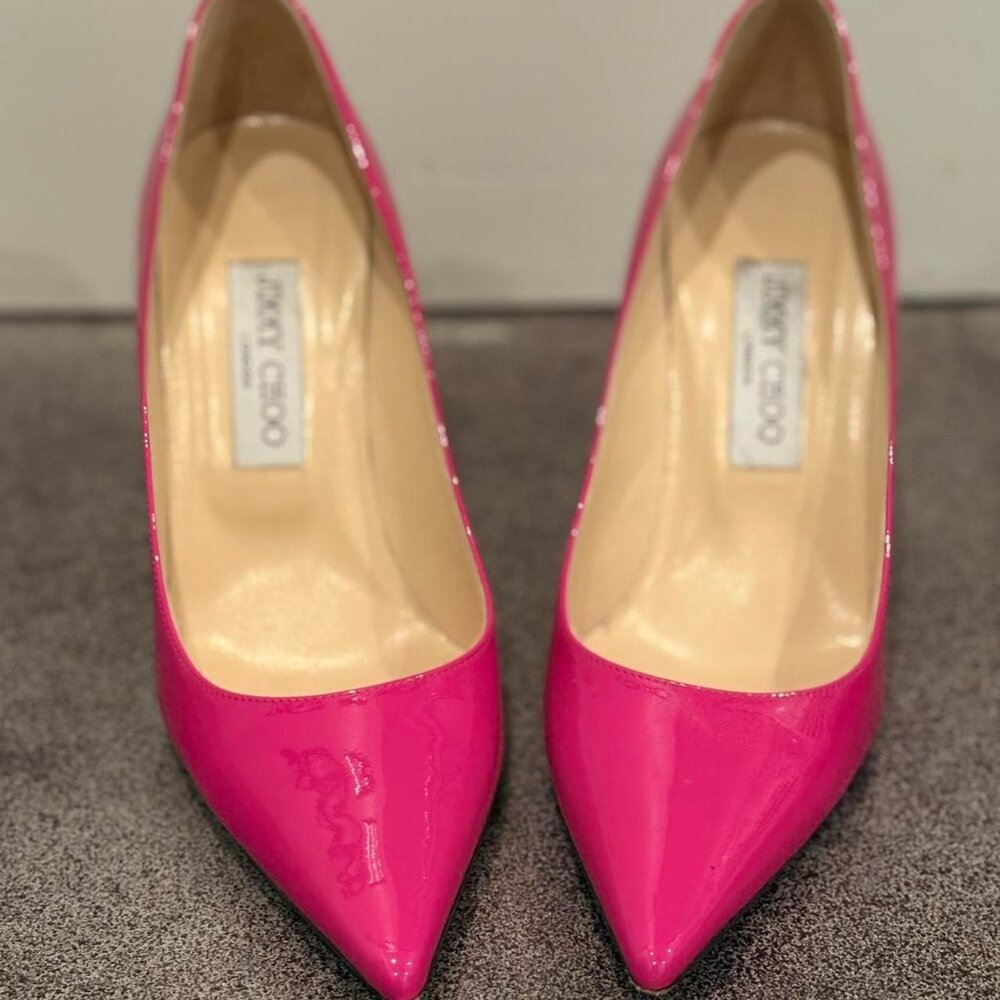 Jimmy Choo Women's Pink Courts